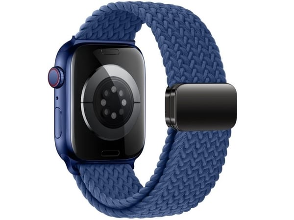 Tech-Protect TECH-PROTECT nylonreim til Apple Watch 4 / 5 / 6 / 7 / 8 / 9 / SE / ULTRA 1 / 2 (42 / 44 / 45 / 49 MM) MONTEGO BLUE