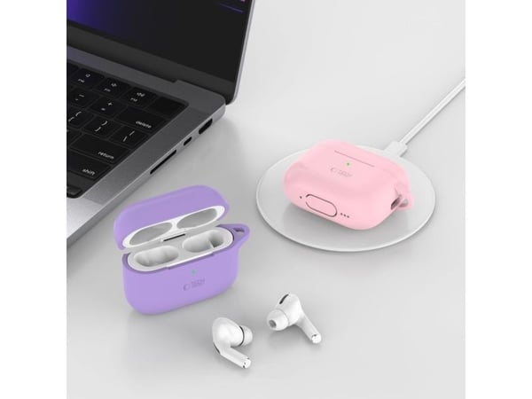 Tech-Protect silikondeksel Apple AirPods Pro 1/2 - kaffe latte
