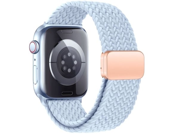 Tech-Protect reim til Apple Watch 3/4/5/6/7/8/9/SE (38/40/41 mm) Tech-Protect nylonmag babyblå