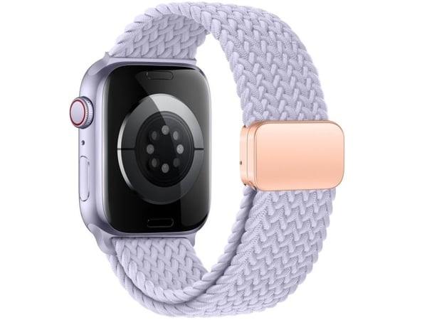 Tech-Protect nylonreim til Apple Watch 4/5/6/7/8/9/SE (38/40/41 mm) periwinkle