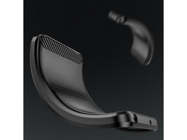 Hurtel Etui silikonowe Carbon Case do iPhone 16 Plus - czarne