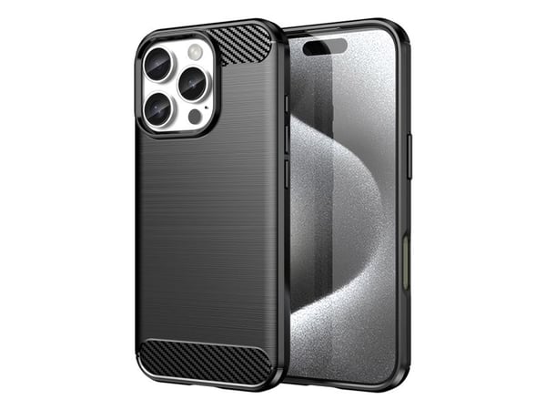 Etui silikonowe Carbon Case do iPhone 16 Pro - lajittelu