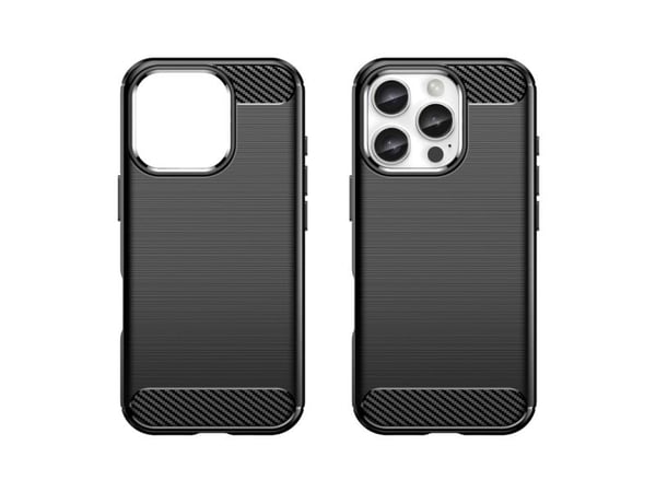 Etui silikonowe Carbon Case do iPhone 16 Pro - lajittelu