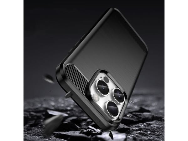 Etui silikonowe Carbon Case do iPhone 16 Pro - lajittelu