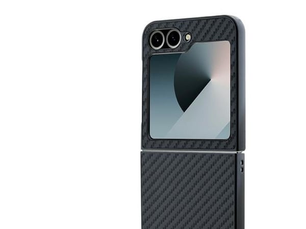 BMW BMHCZF622NBCK Z Flip6 F741 musta/musta kovakotelo Carbon Blue Line