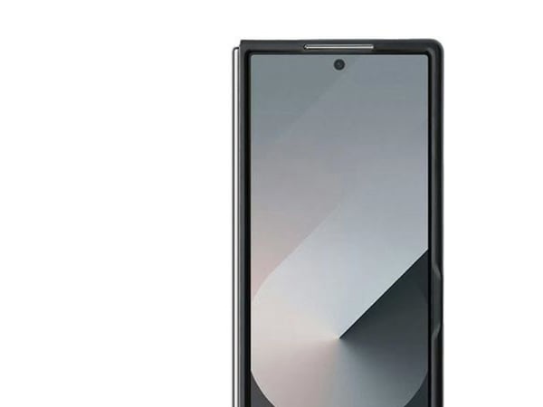Guess 4G glitter script-skal till Samsung Galaxy Z Fold 6 - svart
