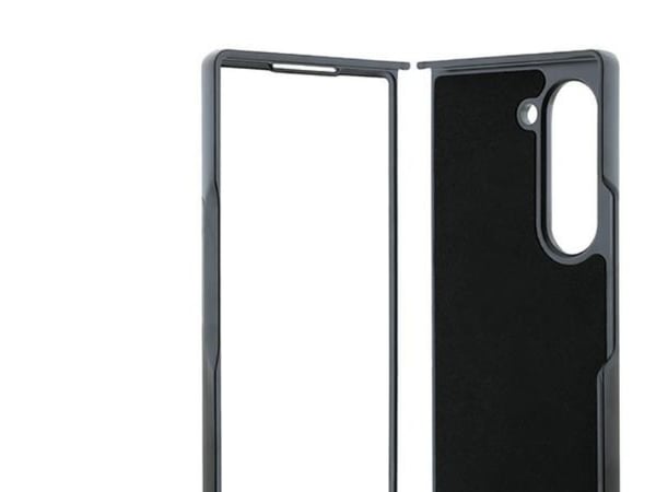 Guess 4G glitter script-deksel til Samsung Galaxy Z Fold 6 - svart