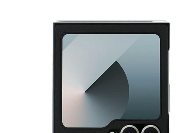 Mercedes lær-tre-look MagSafe-deksel for Samsung Galaxy Z Flip 6 - sort
