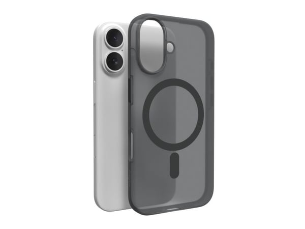 Puro Daylight MagSafe silikonfodral till iPhone 16 Plus – svart
