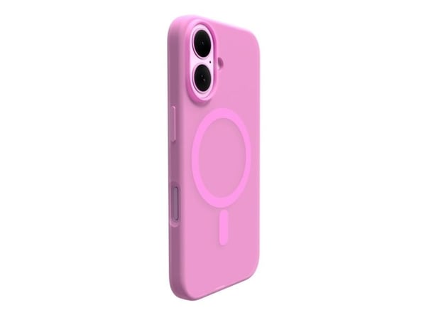 Puro Daylight MagSafe silikonikotelo iPhone 16:lle - vaaleanpunainen