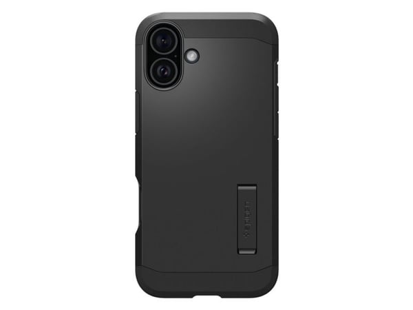 Spigen Tough Armor AI MagFit - Baksidedeksel for mobiltelefon - MagSafe-samsvar - polykarbonat, termoplast-polyuretan (TPU), støtskum - svart - for...