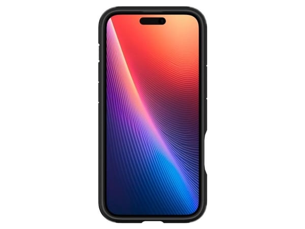 Spigen Tough Armor AI MagFit - Baksidedeksel for mobiltelefon - MagSafe-samsvar - polykarbonat, termoplast-polyuretan (TPU), støtskum - svart - for...