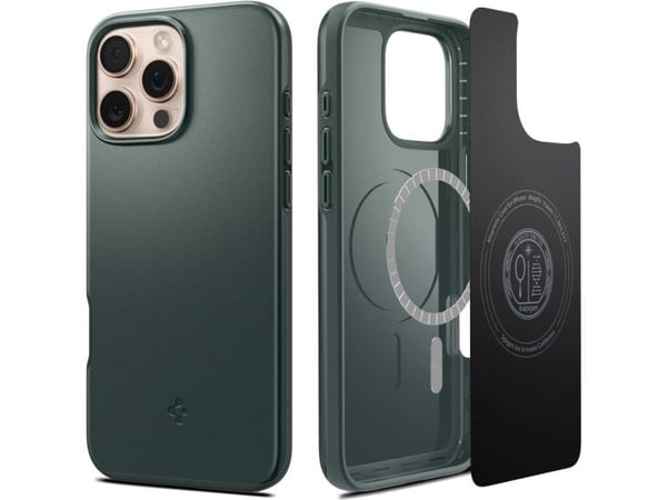 Spigen iPhone 16 Pro Max Case, Apple iPhone 16 Pro Max, Vihreä
