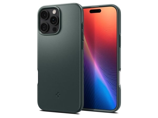 Spigen iPhone 16 Pro Max Case, Apple iPhone 16 Pro Max, Vihreä