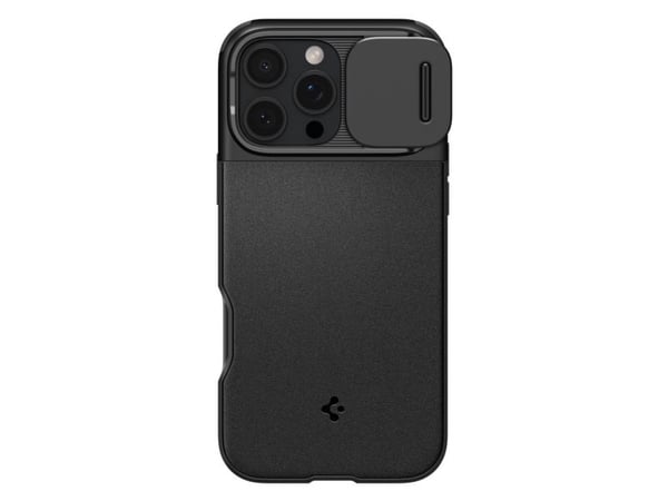 Spigen Optik Armor (MagFit), Etui, Apple, iPhone 16 Pro Max, 17,5 cm (6.9"), Svart