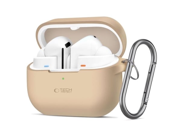 Tech-Protect TECH-PROTECT SILIKONIKOUKKU SAMSUNG GALAXY BUDS 3 / 3 PRO CAFFE LATTE