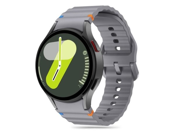 Tech-Protect TECH-PROTECT SILIKON SPORT SAMSUNG GALAXY WATCH 4 / 5 / 5 PRO / 6 / 7 / FE BLYANT GRÅ
