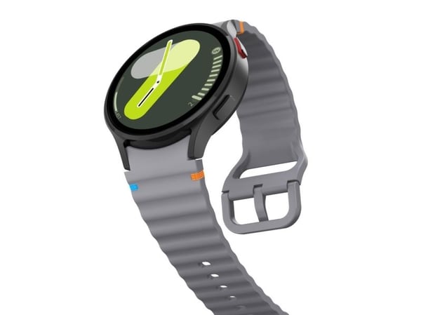 Tech-Protect TECH-PROTECT SILIKON SPORT SAMSUNG GALAXY WATCH 4 / 5 / 5 PRO / 6 / 7 / FE BLYANT GRÅ