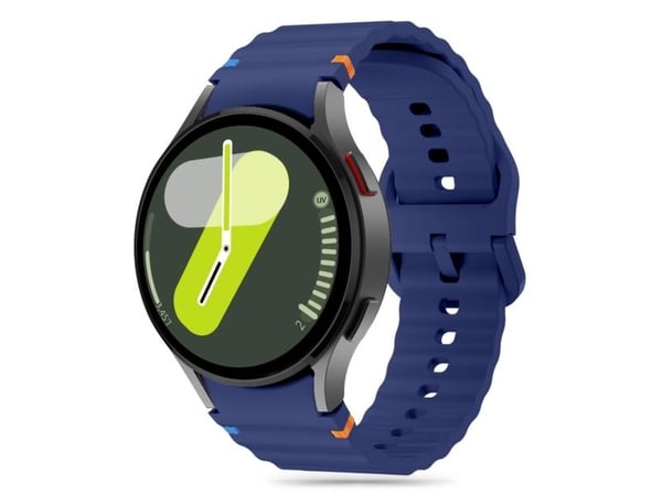 Tech-Protect SILICONE SPORT rem til Samsung Galaxy Watch 4/5/5 Pro/6/7/FE navy blue