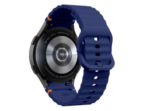 Tech-Protect SILICONE SPORT rem til Samsung Galaxy Watch 4/5/5 Pro/6/7/FE navy blue