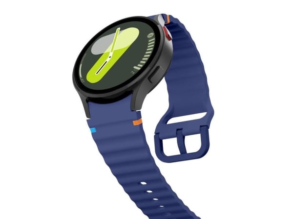 Tech-Protect SILICONE SPORT rem til Samsung Galaxy Watch 4/5/5 Pro/6/7/FE navy blue