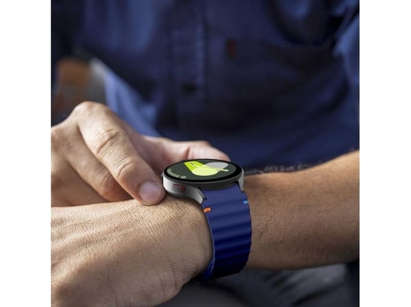 Tech-Protect SILICONE SPORT rem til Samsung Galaxy Watch 4/5/5 Pro/6/7/FE navy blue