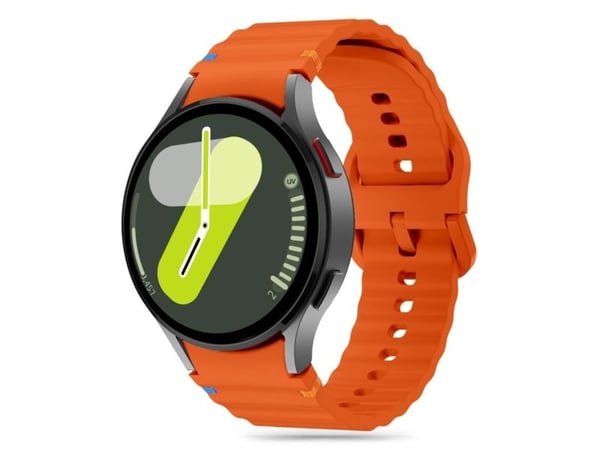 Tech-Protect silikon sportreim til Samsung Galaxy Watch 4/5/5 Pro/6/7/FE – oransje
