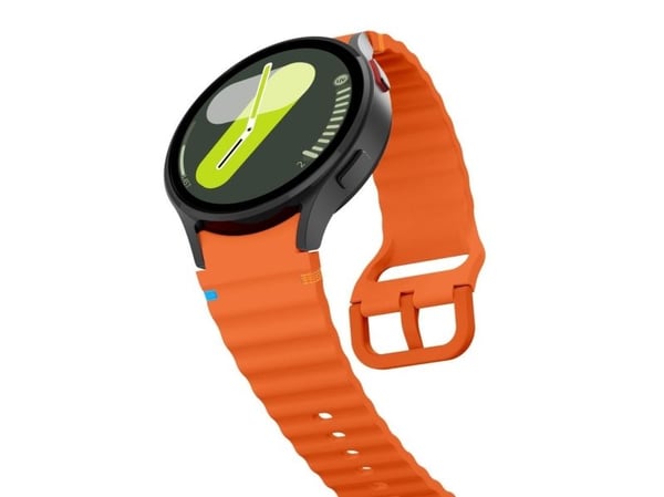 Tech-Protect silikon sportreim til Samsung Galaxy Watch 4/5/5 Pro/6/7/FE – oransje