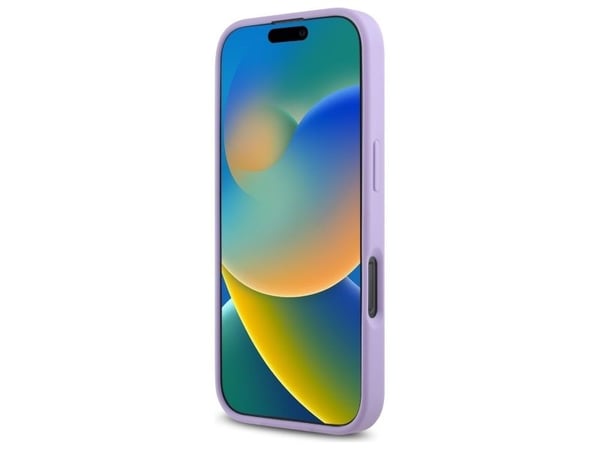 Guess Saffiano-päällyste iPhone 16 Pro Max 6.9" -puhelimelle GUHMP16XPSAHMCU violetti MagSafe -malli