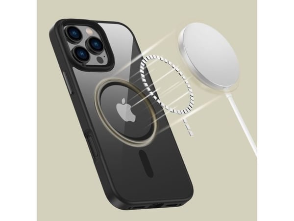 Tech-Protect MagMat MagSafe-skal till iPhone 16 Pro Max - Transparent