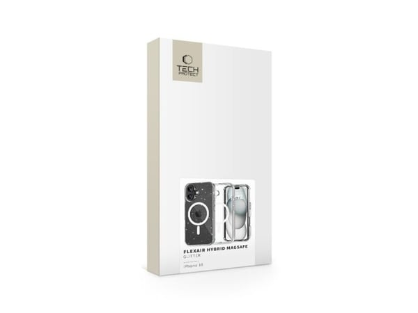 Tech-Protect FlexAir Hybrid MagSafe-telefonetui til iPhone 16 - klar