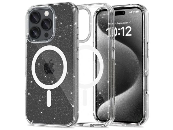Tech-Protect FlexAir hybrid MagSafe-skal för iPhone 16 Pro Max - transparent