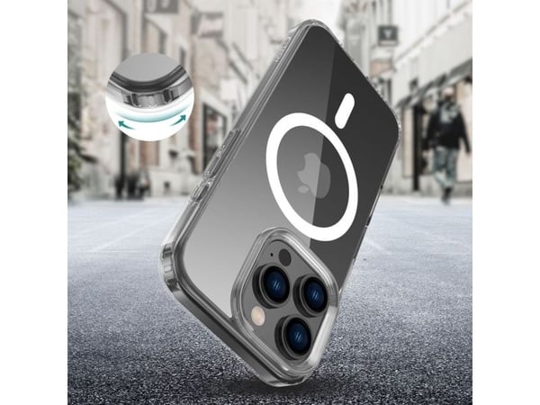 Tech-Protect TECH-PROTECT FLEXAIR HYBRID MAGSAFE IPHONE 16 PRO CLEAR
