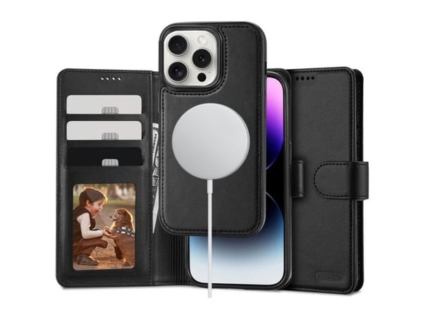 Tech-Protect TECH-PROTECT WALLET MAGSAFE IPHONE 16 PRO BLACK