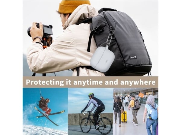 Tech-Protect silikonkrok til Apple AirPods 3 dusty pink
