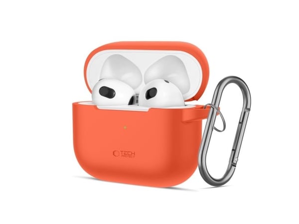 Tech-Protect SILICONE HOOK Apple AirPods 3 neonorange