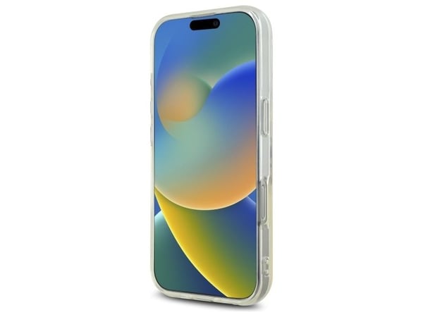 Guess IML Heart- etui til iPhone 16 Pro - Transparent