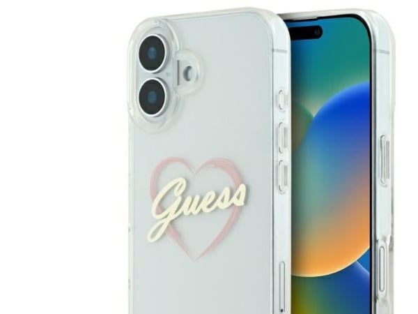 Guess IML Heart Apple iPhone 16 plus - arvaamaton puhelimen hinta