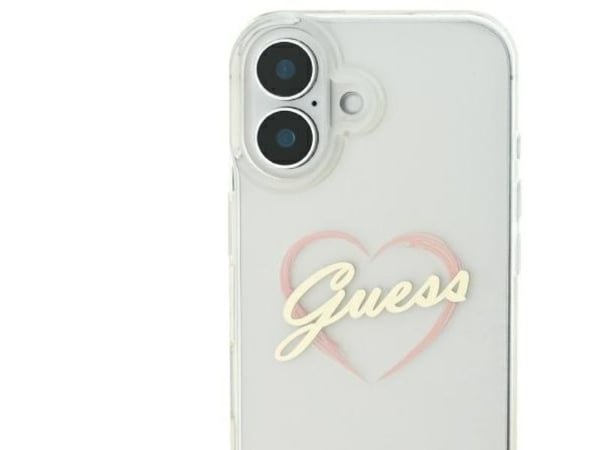 Guess IML Heart Apple iPhone 16 plus - arvaamaton puhelimen hinta