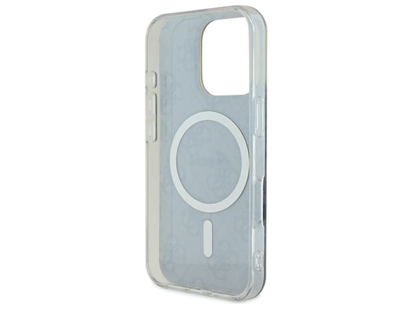Dėklas Guess GUHMP16LH4STK iPhone 16 Pro 6.3" juoda/juodas kovakotelo IML 4G MagSafe IML 4G MagSafe