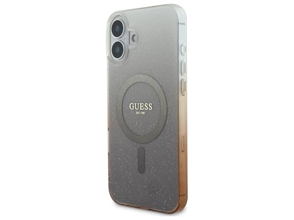 Guess IML Glitter Gradient MagSafe Kotelo Apple iPhone 16 Plus - älypuhelimet ja puhelimet