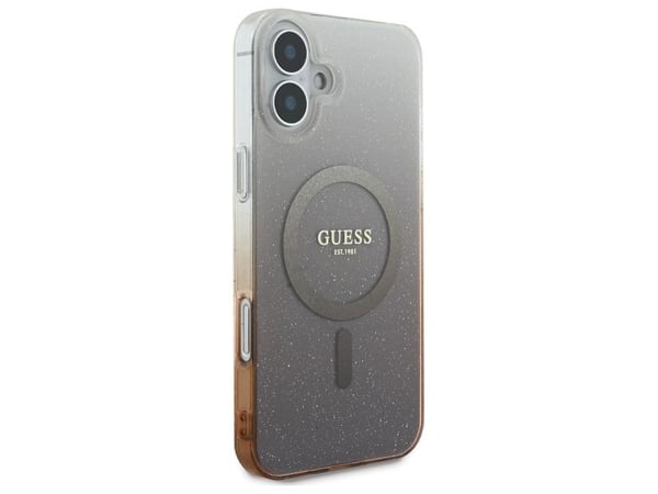Guess IML Glitter Gradient MagSafe Kotelo Apple iPhone 16 Plus - älypuhelimet ja puhelimet