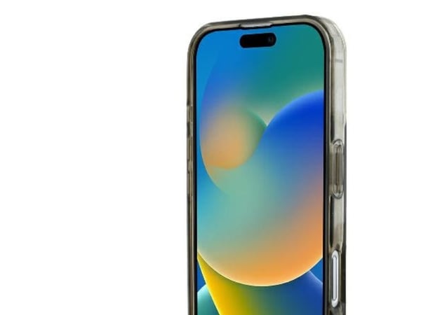 Apple iPhone 16 Guess IML 4G Tausta MagSafe (GUHMP16SH4DTEW) dėklas telefonui rudos spalvos