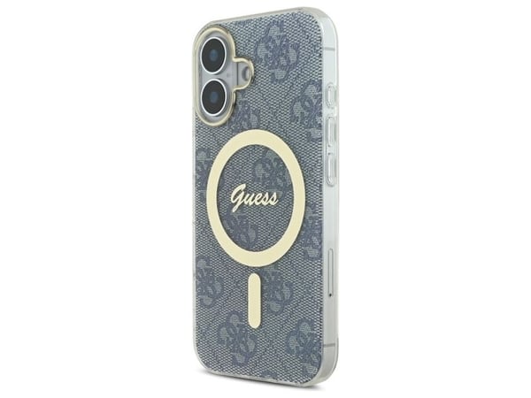 Guess IML 4G MagSafe iPhone 16-skal - Blå
