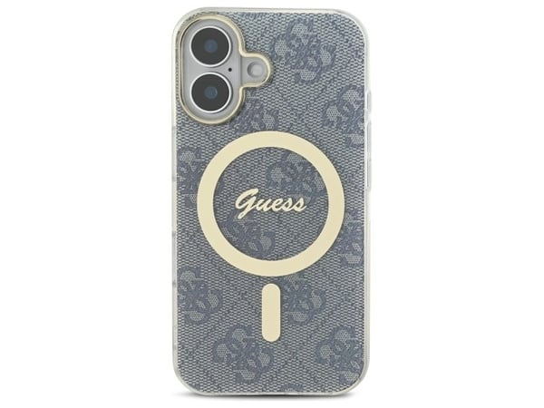 Guess IML 4G MagSafe iPhone 16-skal - Blå