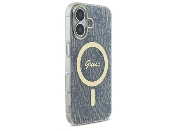 Guess IML 4G MagSafe iPhone 16-skal - Blå