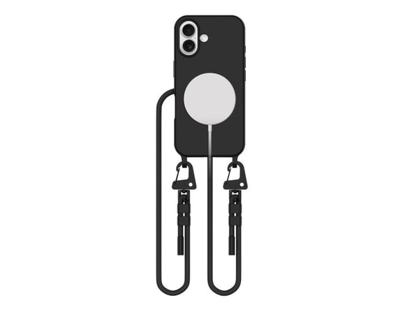 Tech-Protect MagNecklace MagSafe-deksel for iPhone 16 – sort