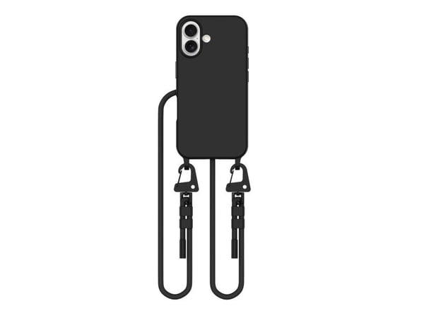 Tech-Protect MagNecklace MagSafe-deksel for iPhone 16 – sort