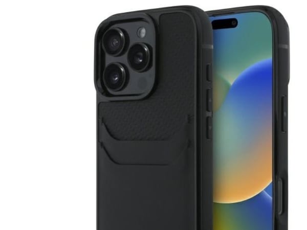 BMW Sign lægte-kortslot cover til iPhone 16 Pro Max - sort