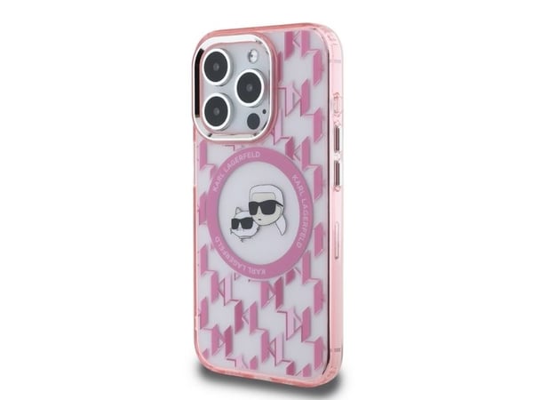 Karl Lagerfeld Karl Lagerfeld Karl Lagerfeld KLHMP15XHMCKMHP iPhone 15 Pro Max 6.7" vaaleanpunainen/vaaleanpunainen IML Monogrammi Karl&amp;Choupet...